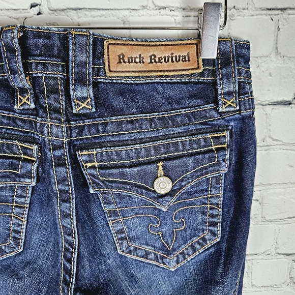 Rock Revival Denim - ROCK REVIVAL | Jessica skinny flap pocket jeans